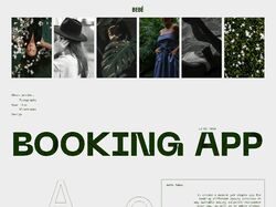 Beauty booking app