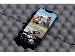Stretching and Fitness Studio Website Design