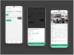 Дизайн мобильного приложения аренды авто