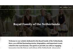 сайт Королевская семья Нидерландов