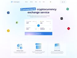 Homepage / Cryptocurrency exchange service