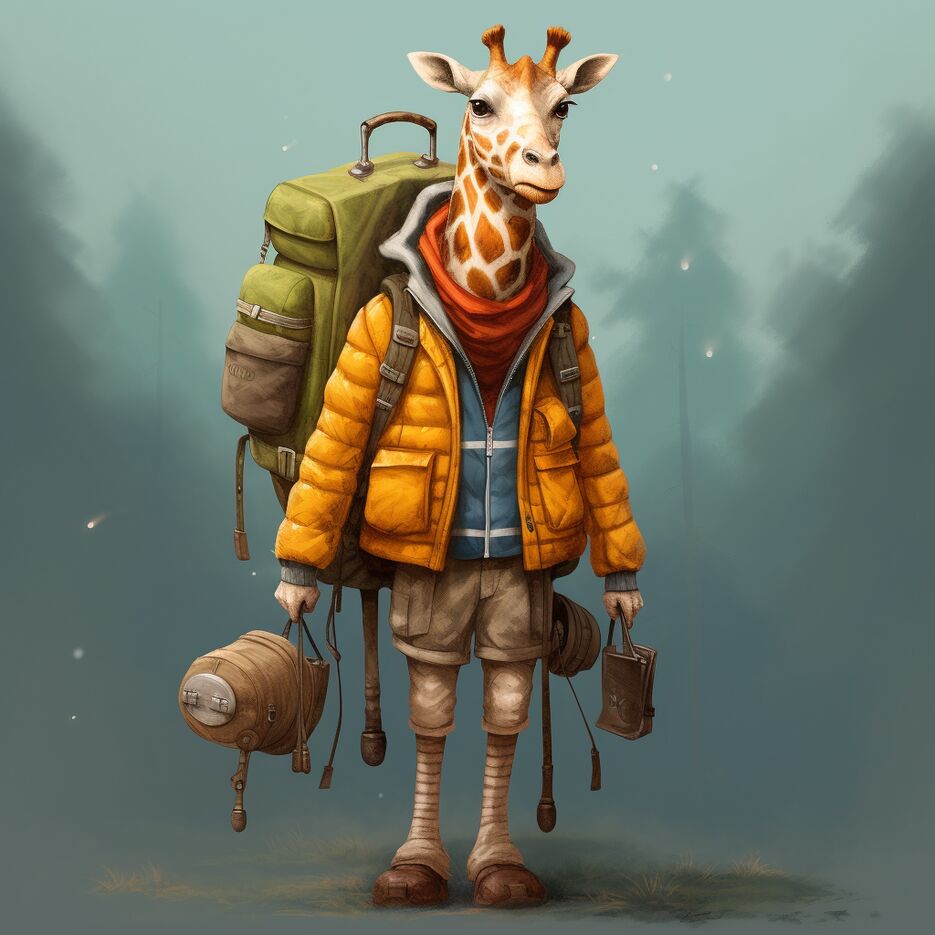 eloragrian_an_anthropomorphic_giraffe_dressed_in_outdoor_clothe_87e46291-4fd9-47dd-9c2f-862e9ec8b0d1.png