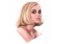 Portrait of Lily-Rose Depp