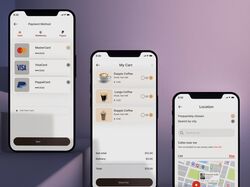 CoffeeLover - мобильное приложение для заказа и доставки кофе