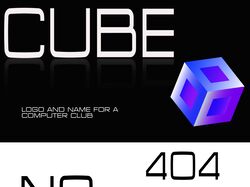 Дизайн логотипа и сайта для компьютерного клуба