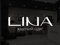 Logo for women's clothing store "Lina"