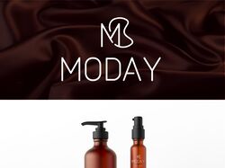 Logo for cosmetics "Moday"