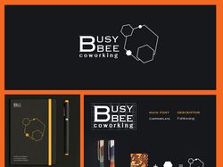 Фірмовий стиль для коворкінгу Busy Bee