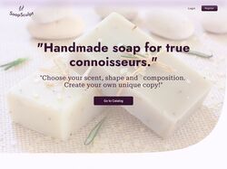 Handmade Soap Website Design