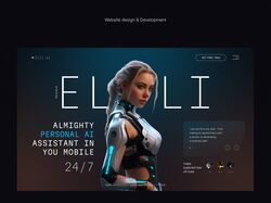 ELLI.ai Landing page