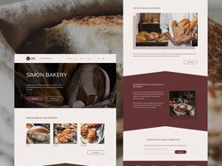 Bakery website redesign