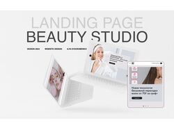 BeautyStudio Landingpage