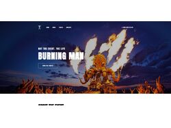 BurningMan - Верстка на HTML CSS JS