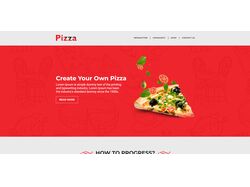 Pizza - Верстка на HTML CSS JS
