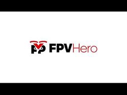 Анимация логотипа для "FPV Hero"