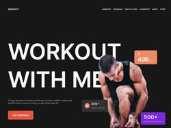 Workout template