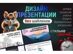 Дизайн презентаций Качественно Индивидуальный подход