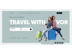 UI/UX дизайн сайта по заказу и продаже авиабилетов