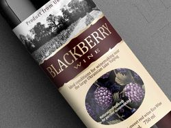 Вино из ежевики Blackberry