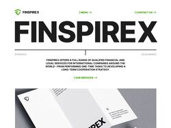 Finspirex / Лендинг
