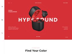 Hype Sound / Лендинг 