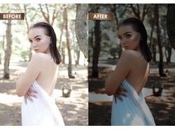 Girl in the forest 2