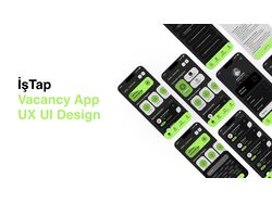 Tap - Vacancy App & UX UI Design