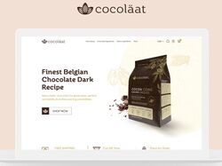 Дизайн сайта для cocolaat