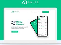 Дизайн сайта для Aries