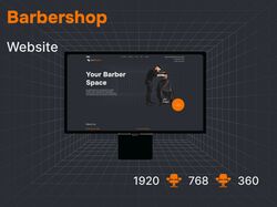 Веб-сайт Barbershop