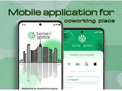Мобільний додаток для бронюваня місць у ко-воркінгу