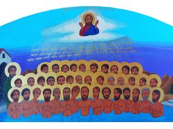 Икона "Сорок мучеников Севастийских"