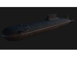 Submarine project 941 "Shark"