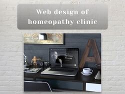 Webdesign for homeopathy and psychology clinic