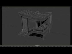 3D house model for 3D printing 