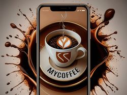 Mycoffee Logo Design