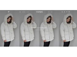 Yanki-сайт магазина женской одежды