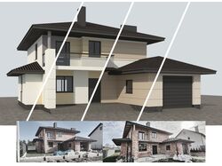 Facade design 3d