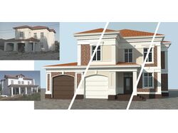 Facade design 3d