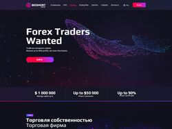 Корпоративный веб-сайт для трейдинговой компании