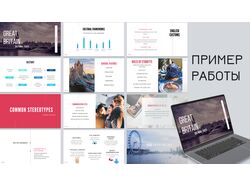 Дизайн презентации для обраазовательного курса на английском языке