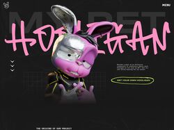 NFT landing page