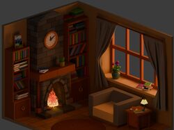 Isometric room