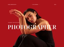 Лендинг для фотографа 