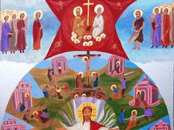 Икона Спасителя "Апостольская проповедь"