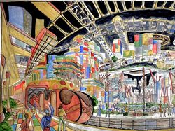 Архитектурные Фантазии: Транспортный узел в городе Казань