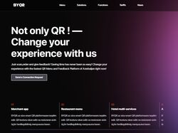 BYQR Cooperative - (Корпоративный сайт для компании BYQR)