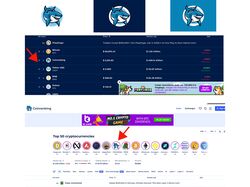 Нужно разработать дизайн крипто монеты акулы.