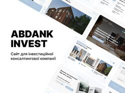 Дизайн продающего лендинга для инвестиционно-консалтинговой компании