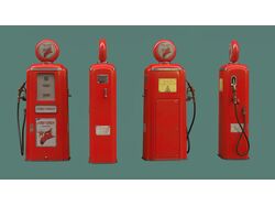 gas station